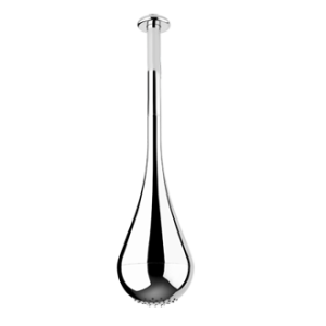 GOCCIA soffione anticalcare a soffitto GESSI - finiture pregiate