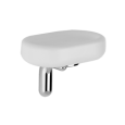 GOCCIA ACCESSORIES porta sapone GESSI bianco GRES