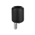 GOCCIA GESSI black wall-mounted GRES glass