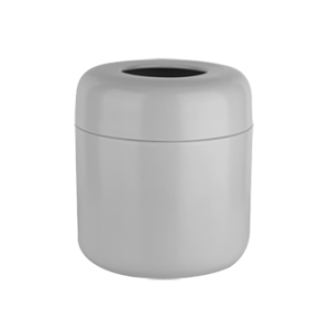 Poubelle GOCCIA GESSI GRES blanche