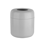 Poubelle GOCCIA GESSI GRES blanche