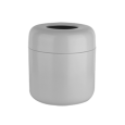 GOCCIA GESSI white GRES waste paper bin