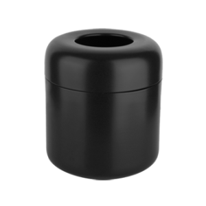 Poubelle GOCCIA, design GESSI GRES noire