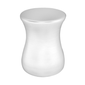 Pouf GOCCIA blanc - design Gessi GRES