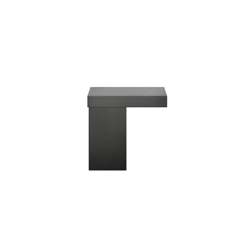 EQUILIBRIO supporto lavabo soprapiano H205 mm - Gessi Nero XL