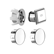 TOTAL LOOK overflow drain finishing cap by GESSI