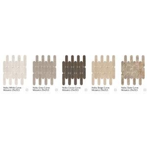 NOBU COCOA CURVE MOSAIQUE 29X29,5 MATT - FAP CERAMICHE fRM8 FAP CERAMICHE - 1