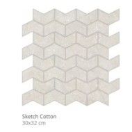 STONE LIFE SKETCH COTTON MOSAIK 30X32 - CONTEMPORARY DESIGN FLORIM  779348 CONTEMPORARY DESIGN FLORIM - 1