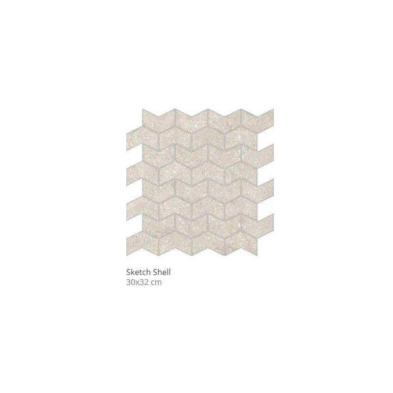 STONE LIFE SKETCH SHELL MOSAICO 30X32 - CONTEMPORARY DESIGN FLORIM  779349 CONTEMPORARY DESIGN FLORIM - 1