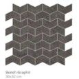 STONE LIFE SKETCH GRAPHITE MOSAIQUE 30X32 - CONTEMPORARY DESIGN FLORIM  779351 CONTEMPORARY DESIGN FLORIM - 1