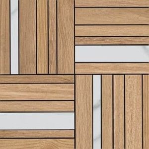 HONEY WOOD 30x30  Rigato NATUREL SQ   MELANGER 5 ESSENCES - LA FABBRICA AVA 191049 LA FABBRICA AVA - 1