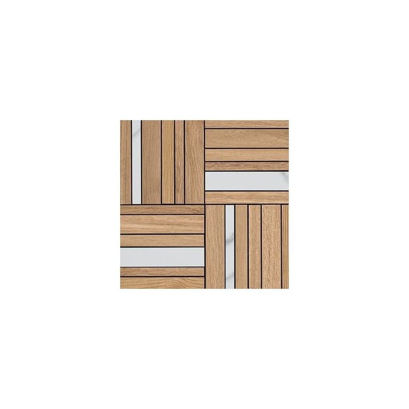 HONEY WOOD 30x30  Rigato NATURAL SQ   5 ESSENZEN MISCHEN - LA FABBRICA AVA 191049 LA FABBRICA AVA - 1
