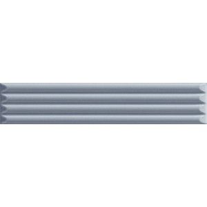 UP 25x5 UP Cannettato Blue MATTE - LA FABBRICA AVA 192127 LA FABBRICA AVA - 1