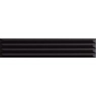 UP 25x5 UP Cannettato Black GLOSSY  - LA FABBRICA AVA 192132 LA FABBRICA AVA - 1