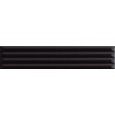 UP 25x5 UP Cannettato Black GLOSSY  - LA FABBRICA AVA 192132 LA FABBRICA AVA - 1