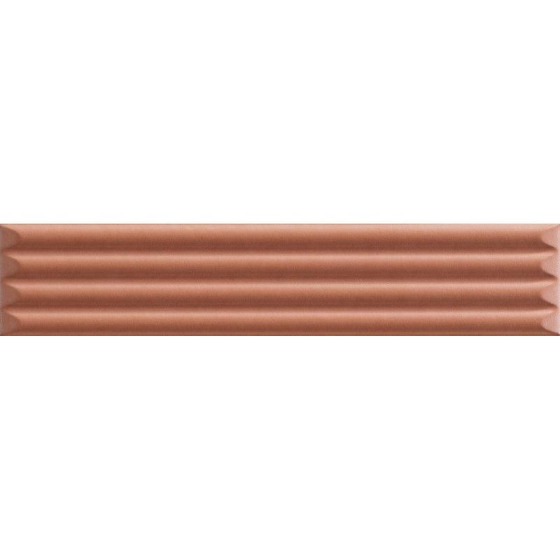 UP 25x5 UP Cannettato  Avana GLOSSY  - LA FABBRICA AVA 192135 LA FABBRICA AVA - 1