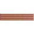 UP 25x5 UP Cannettato  Avana GLOSSY  - LA FABBRICA AVA 192135 LA FABBRICA AVA - 1