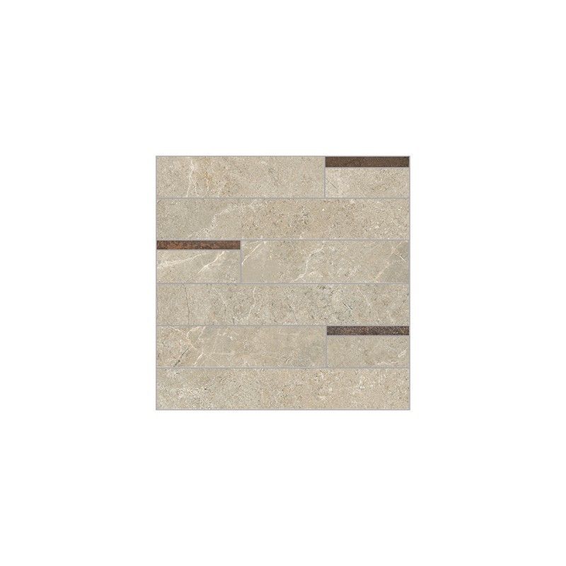 NOBLE STONE 30x30  MOSAIK  MODULO Beige NATURAL SQ  - LA FABBRICA AVA 199133 LA FABBRICA AVA - 1