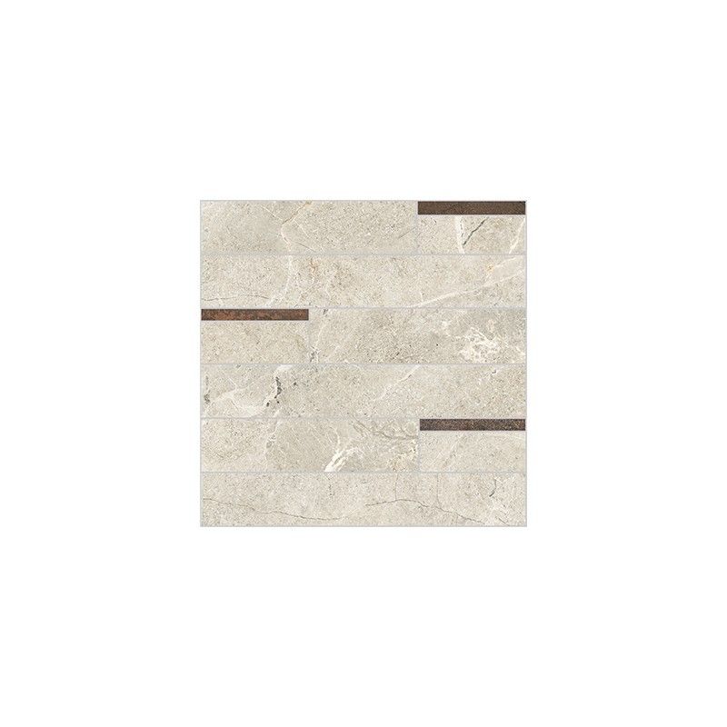 NOBLE STONE 30x30  MOSAIK  MODULO White NATURAL SQ  - LA FABBRICA AVA 199131 LA FABBRICA AVA - 1