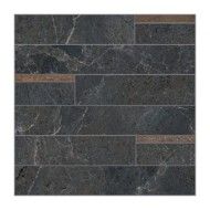 NOBLE STONE 30x30  MOSAIK  MODULO Dark NATURAL SQ  - LA FABBRICA AVA 199134 LA FABBRICA AVA - 1
