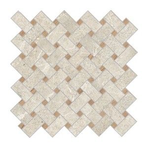 NOBLE STONE 29,7x29,7  BASKET White NATUREL SQ  - LA FABBRICA AVA 199111 LA FABBRICA AVA - 1