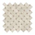 NOBLE STONE 29,7x29,7  BASKET White NATUREL SQ  - LA FABBRICA AVA 199111 LA FABBRICA AVA - 1