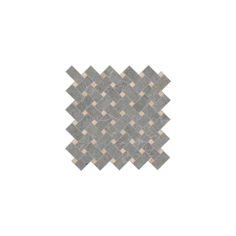 NOBLE STONE 29,7x29,7  BASKET Grey  NATURAL SQ  - LA FABBRICA AVA 199112 LA FABBRICA AVA - 1