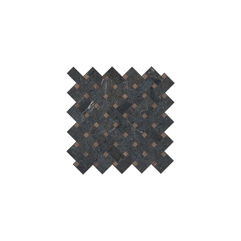 NOBLE STONE 29,7x29,7  BASKET Dark NATURAL SQ  - LA FABBRICA AVA 199114 LA FABBRICA AVA - 1