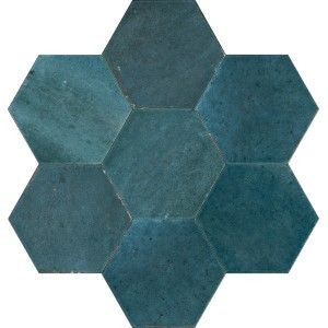 LUME 21X18,2 ESAGONA BLUE LUX - MARAZZI MFFF MARAZZI  - 1