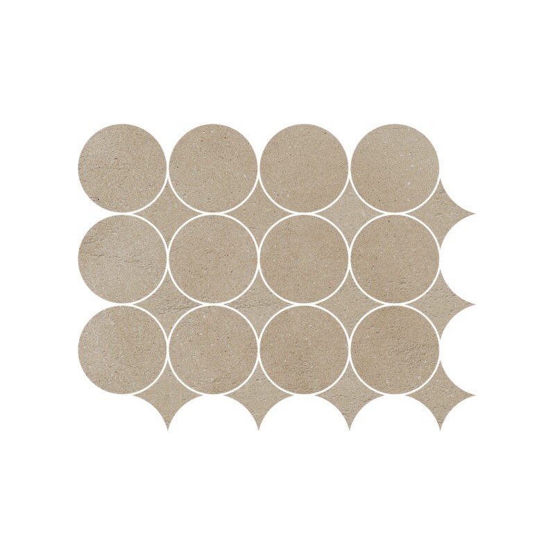 SLOW SABBIA 21,1X41,6 MOSAIK CIRCOLARE - MARAZZI MP2X MARAZZI  - 1