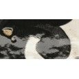 MINIATURE FREGIO NERO MAIOLICA 6x24 - CERAMICHE MARCA CORONA J369 CERAMICHE MARCA CORONA  - 1