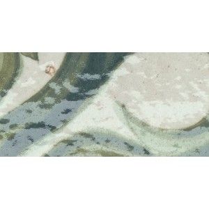 MINIATURE FREGIO VERDE MAIOLICA 6x24 - CERAMICHE MARCA CORONA J370 CERAMICHE MARCA CORONA  - 1
