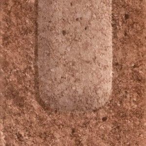 MINIATURE  FORNACE FORMELLA ROSSO MATTONE 6x24 - CERAMICHE MARCA CORONA J421 CERAMICHE MARCA CORONA  - 1