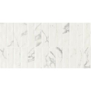 SCULTOREA STATUARIO VENA ARGENTO REFLEX  120x278 SQ - CERAMICHE MARCA CORONA J458 CERAMICHE MARCA CORONA  - 1