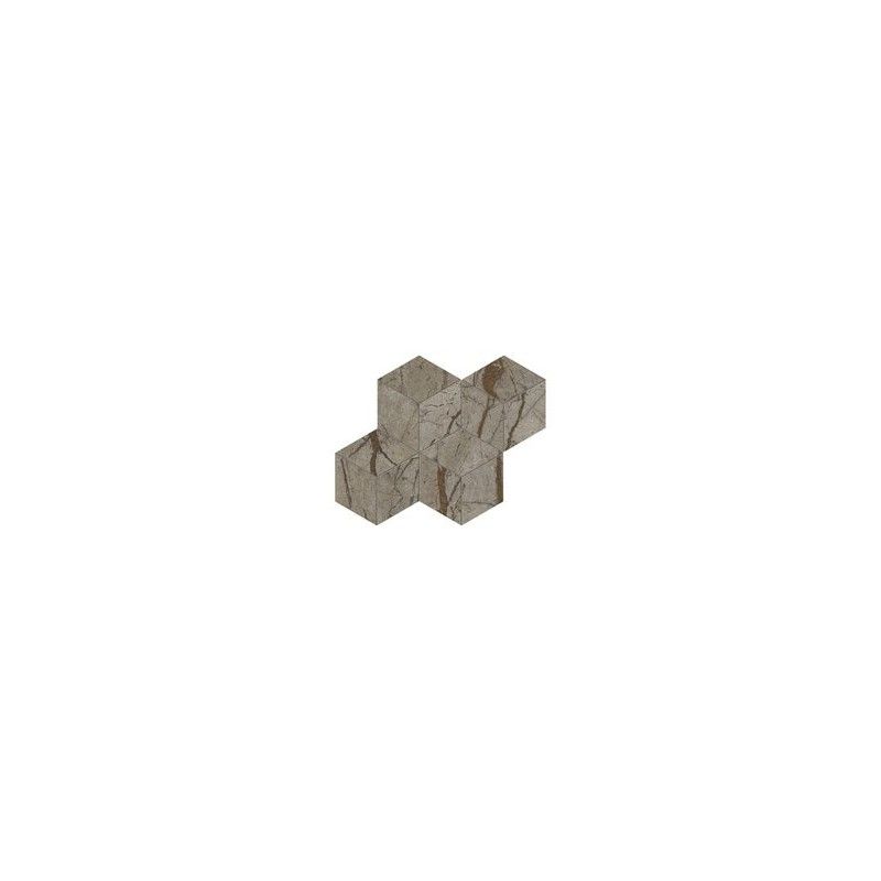 SCULTOREA RIVER GREY MOSAIQUE ESAGONA VELVET 33,2x36 - CERAMICHE MARCA CORONA J572 CERAMICHE MARCA CORONA  - 1