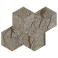 SCULTOREA RIVER GREY MOSAIQUE ESAGONA VELVET 33,2x36 - CERAMICHE MARCA CORONA J572 CERAMICHE MARCA CORONA  - 1