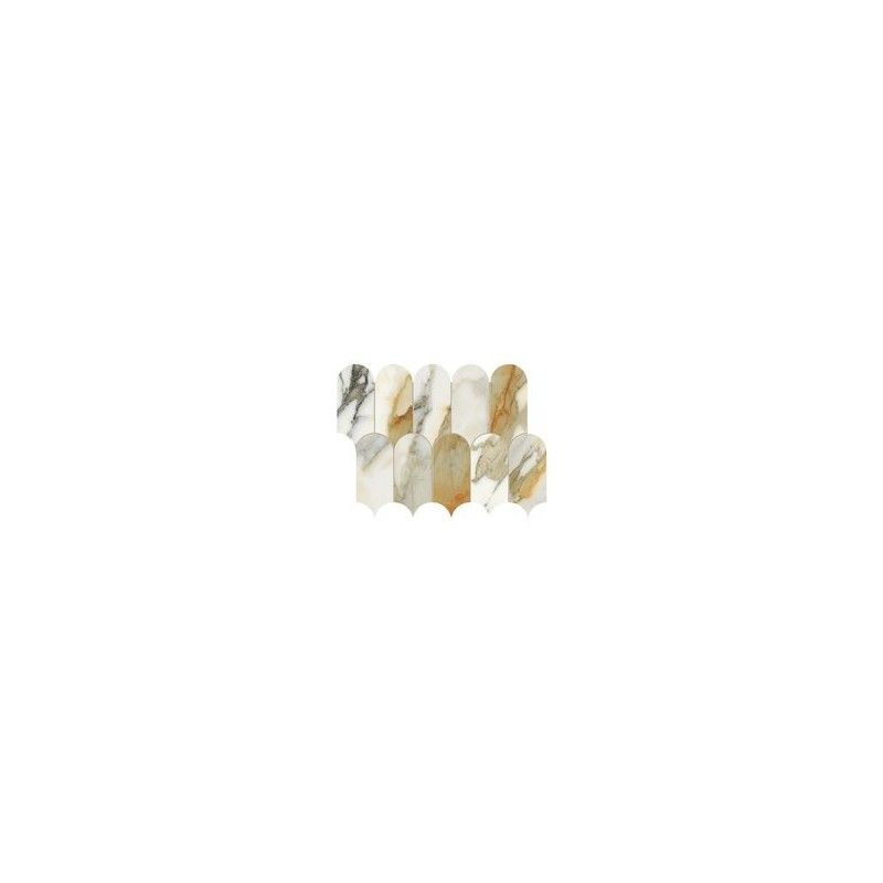 SCULTOREA  CALACATTA VENA ANTICA TESSERE  ARCO REFLEX  41,2x30,3 - CERAMICHE MARCA CORONA J585 CERAMICHE MARCA CORONA  - 1
