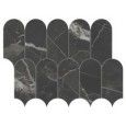 SCULTOREA DARK DIAMOND MOSAIC ARCO REFLEX  41,2x30,3 - CERAMICHE MARCA CORONA J589 CERAMICHE MARCA CORONA  - 1