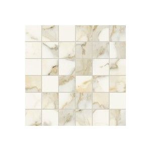 SCULTOREA CALACATTA ORO FINO MOSAIQUE 30x30 - CERAMICHE MARCA CORONA J574 CERAMICHE MARCA CORONA  - 1