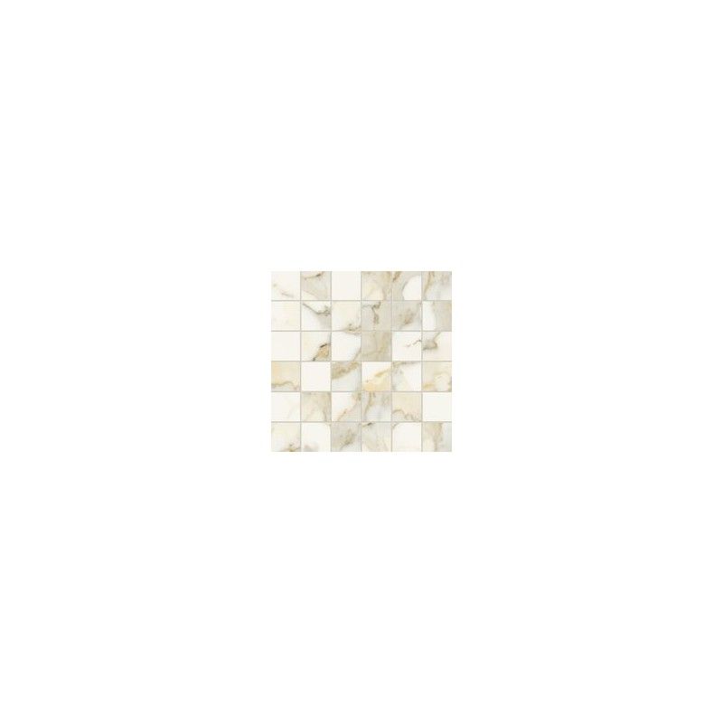 SCULTOREA CALACATTA ORO FINO MOSAIC 30x30 - CERAMICHE MARCA CORONA J574 CERAMICHE MARCA CORONA  - 1