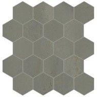 VULCANICA GRAFITE ESAGONA MOSAIK 31x30,3 - CERAMICHE MARCA CORONA J700 CERAMICHE MARCA CORONA  - 1