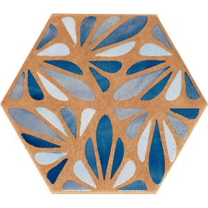 TERRACRETA DIPINTO CHAMOTTE 25x21,6 - CERAMICHE MARCA CORONA J084 CERAMICHE MARCA CORONA  - 1