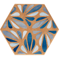 TERRACRETA DIPINTO CHAMOTTE 25x21,6 - CERAMICHE MARCA CORONA J084 CERAMICHE MARCA CORONA  - 1