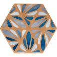 TERRACRETA DIPINTO CHAMOTTE 25x21,6 - CERAMICHE MARCA CORONA J084 CERAMICHE MARCA CORONA  - 1