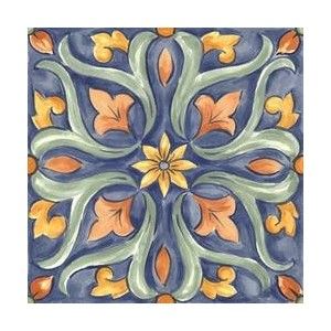 AMURI MAIOLICA 20X20 TAP4 GLOSSY - RAGNO RC8K RAGNO  - 1