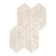 REALSTONE TRAVERTINO 29,4X40,7 CROSS BIANCO MOSAIK LOSANGA - RAGNO RCL9 RAGNO  - 1