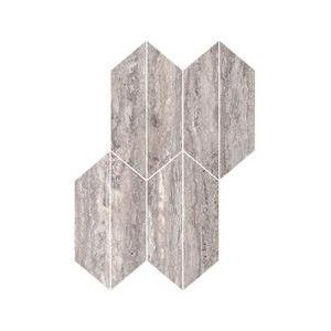 REALSTONE TRAVERTINO 29,4X40,7 VEIN TITANIO MOSAIQUE LOSANGA - RAGNO RCLA RAGNO  - 1