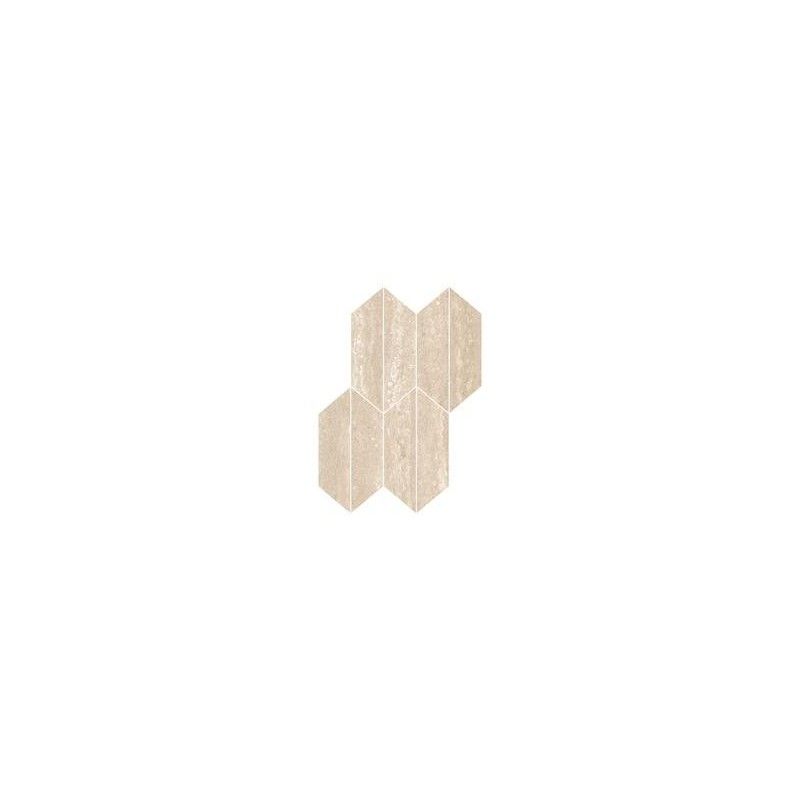 REALSTONE TRAVERTINO 29,4X40,7 VEIN BEIGE MOSAIK LOSANGA - RAGNO RCLC RAGNO  - 1