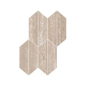 REALSTONE TRAVERTINO 29,4X40,7 VEIN NOCE MOSAIQUE LOSANGA - RAGNO RCLD RAGNO  - 1