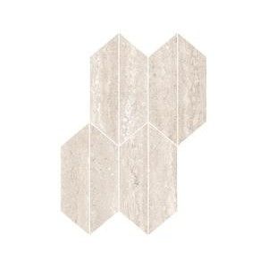 REALSTONE TRAVERTINO 29,4X40,7 VEIN BIANCO MOSAIQUE LOSANGA - RAGNO RCLE RAGNO  - 1